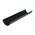 FloPlast Mini Gutter 76mm Black Gutter 2M