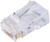 IDEAL 85-372 CAT5e Feed-Thru RJ-45 Modular Plugs 100/Bag
