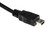 RS PRO USB cable, USBA/Mini-USB B, 3m USB 2.0 Black