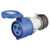 MK Commando K9133 32A 2P+E 200-250V Connector (IP44) - Blue