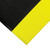 COBA Europe Anti-Fatigue Orthomat Charcoal/Yellow 0.6m x 0.9m