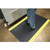 COBA Europe Anti-Fatigue Orthomat Charcoal/Yellow 0.6m x 0.9m