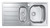 GROHE K200 Stainless Steel Kitchen Sink with Drainer