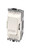 MK (ELECTRIC) Edge 10 Amp Sp 2 Way Retractive White Switch Module with Press Mark