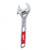 Milwaukee 48227508 8" Wide Jaw Adjustable Wrench - Silver