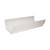 FloPlast 114mm White Square Gutter 4M