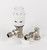 Danfoss 013G6005 RAS-C2 Combi TRV with LOCKSHIELD Valve 15mm