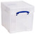 Really Useful Box 25.7 Litre XL - 395 x 335 x 335 mm - Transparent