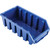 MTL2A HD Plastic Storage Bin Blue
