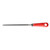 FACOM Car.MD250EMA Series Car.Mdema Second-Cut Square File with Handle, 250 mm Length