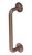 Rothley Grab Rail Mobility Disability Aid - Antique Copper Handle Bathroom Outdoor - 305x25mm