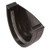 Polyflow Deep Capacity Gutter External Stop End Black | RD507B