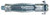 fischer Metal Cavity Fixing HM 6 x 52 S with Metric Screw, 50 Pieces, 519778