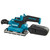 Makita DBO380Z Brushless Finishing Sander Li-ion LXT, Batteries and Charger not Included, 18 V