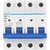 Chint NB1-63C4P32 Series Miniature Circuit Breaker, 32 A, 4 Pole, C Curve, 6 kA