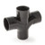 Polypipe 50Mm X 92.5Deg Cross Tee Ws50:W