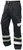 Leo Workwear Ilfracombe CT02 Polycotton Water and Stain Repellent Finish Cargo Trouser, 36 - Long, Black