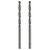 Milwaukee HSS-G THUNDERWEB Metal Drill Bits (2) 2.0mm OL:49mm WL:24mm