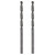 Milwaukee HSS-G THUNDERWEB Metal Drill Bits (2) 2.0mm OL:49mm WL:24mm