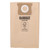DEWALT DXVA19-4201 Dust Bags for DEWALT DXV23PTA Wet/Dry Vacuum Cleaner - Pack of 3
