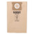DEWALT DXVA19-4201 Dust Bags for DEWALT DXV23PTA Wet/Dry Vacuum Cleaner - Pack of 3