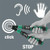 Wera Click-Torque Lock A 5 R/L Torque Wrench, 1/4" x 2.5-25 Nm - 05075693001