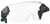 MSA 10194820 V-Gard H1 Half-Face Spectacle