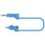 Electro PJP 2110-CD1-100N Test Lead (Banana Plug - Banana Plug) 1.00 m Black Pack of 1