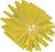 Vikan 5380-103-6 Stiff Tube Brush, Polyester, 3-7/8" x 6-1/2" OAL, Yellow