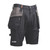 Scruffs Worker Plus Holster Shorts, Black, 34 (T56205)