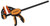 Roughneck ROU38268 One-Handed Bar Clamp & Spreader, Black