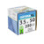 3.5 Optimaxx Extreme Performance Wood Screws 200PC Box (3.5x50mm, Zinc Plate & Yellow Passivated, Pozi Wood Screws)