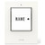 m-e Bell Push KTF-1 W for 1 Family House