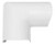 D-Line | Clip-Over Door Top Bend | White 30x15mm Bag of 5