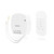 Smartwares Plug & Connect Switch and Dim Set, Built in Dimmer Switch and 3 Channel Remote, SH4-99560, White, One Size