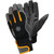 Ejendals 9122-7 Size 7 Tegera 9122 Synthetic Leather Glove - Black/Grey/Yellow