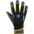 Ejendals 9122-7 Size 7 Tegera 9122 Synthetic Leather Glove - Black/Grey/Yellow