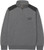CAT Caterpillar Unisex Adult Quarter Zip Sweatshirt (XL) (Dark Heather Grey)