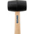 Wood Shaft 16oz Rubber Mallet