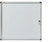 Nobo Noticeboard Extra-flat Glazed Case Lockable Magnetic Steel A4
