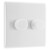 BG Electrical Intelligent Double Wall Dimmer Switch