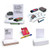 Show-me A4 Rigid Drywipe Gridded Whiteboards, Perfect Classroom Whiteboards for Teachers or Home Pack 30 GFB30