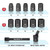 DURATECH 1/2 Inch Drive Impact Socket Set 12 Pieces