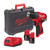 Milwaukee M12BLDDRC-202C 12v Compact Brushless Drill Driver Kit