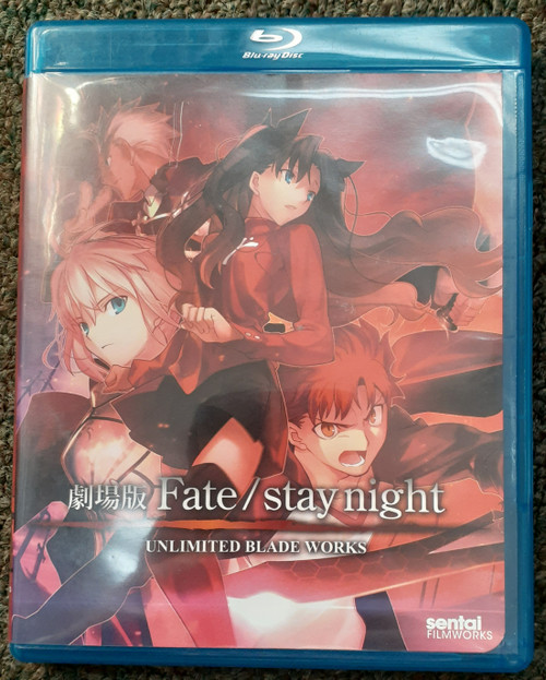 Fate/Stay Night: Unlimited Blade Works Movie Blu-Ray used