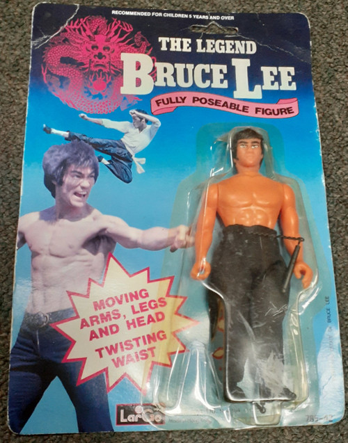 the Legend Bruce Lee Fully Poseable Figure, 1983, 1986 LarGo Toys