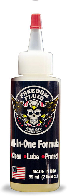 Freedom Fluid | All-in-One Gun Cleaning Oil | Veteran Tested Formula | Clean, Lube, Protect (CLP) All Your Firearms | Made in USA