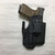 Light Bearing IWB Holster w/Adjustable Belt Clip