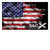 TacX Pro Gear American Flag Sticker