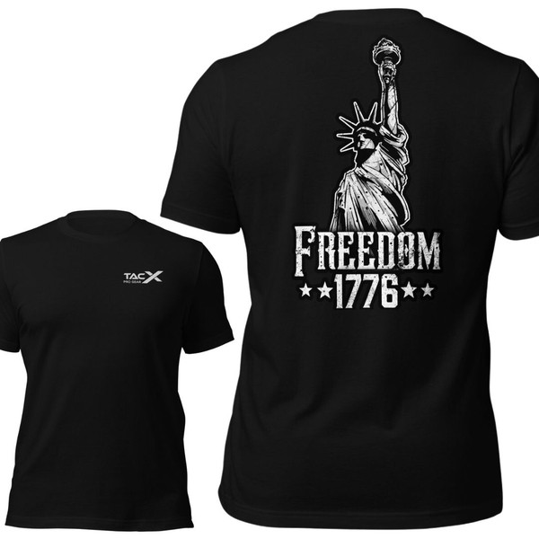 Lady Liberty Freedom Decal Shirt